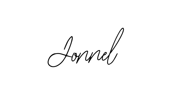 Use a signature maker to create a handwritten signature online. With this signature software, you can design (Bearetta-2O07w) your own signature for name Jonnel. Jonnel signature style 12 images and pictures png