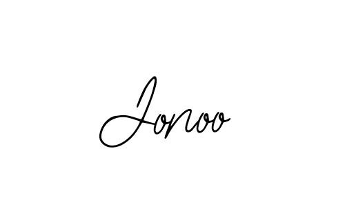 How to make Jonoo signature? Bearetta-2O07w is a professional autograph style. Create handwritten signature for Jonoo name. Jonoo signature style 12 images and pictures png