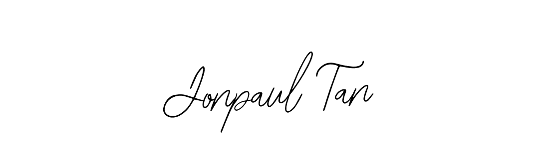 The best way (Bearetta-2O07w) to make a short signature is to pick only two or three words in your name. The name Jonpaul Tan include a total of six letters. For converting this name. Jonpaul Tan signature style 12 images and pictures png