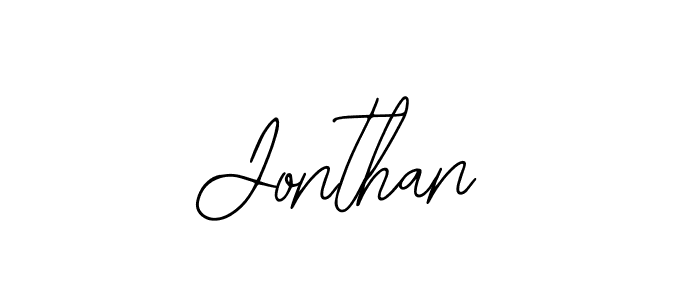 You should practise on your own different ways (Bearetta-2O07w) to write your name (Jonthan) in signature. don't let someone else do it for you. Jonthan signature style 12 images and pictures png