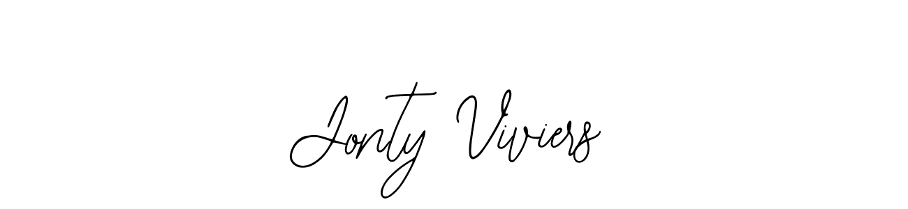 Best and Professional Signature Style for Jonty Viviers. Bearetta-2O07w Best Signature Style Collection. Jonty Viviers signature style 12 images and pictures png