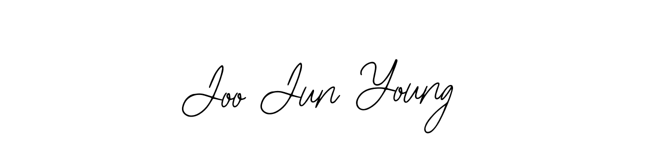 Also we have Joo Jun Young name is the best signature style. Create professional handwritten signature collection using Bearetta-2O07w autograph style. Joo Jun Young signature style 12 images and pictures png