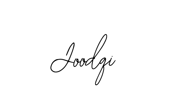 How to make Joodqi name signature. Use Bearetta-2O07w style for creating short signs online. This is the latest handwritten sign. Joodqi signature style 12 images and pictures png