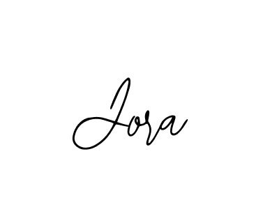 Use a signature maker to create a handwritten signature online. With this signature software, you can design (Bearetta-2O07w) your own signature for name Jora. Jora signature style 12 images and pictures png