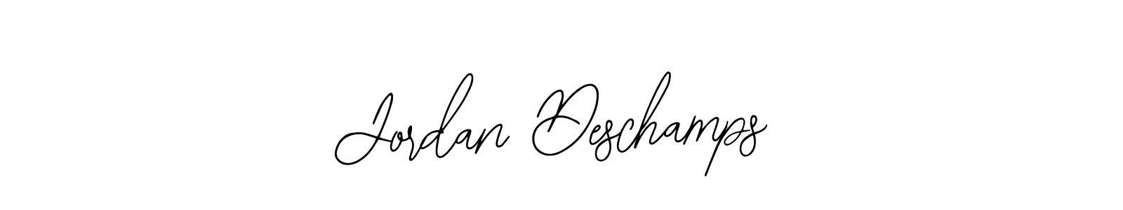 Similarly Bearetta-2O07w is the best handwritten signature design. Signature creator online .You can use it as an online autograph creator for name Jordan Deschamps. Jordan Deschamps signature style 12 images and pictures png