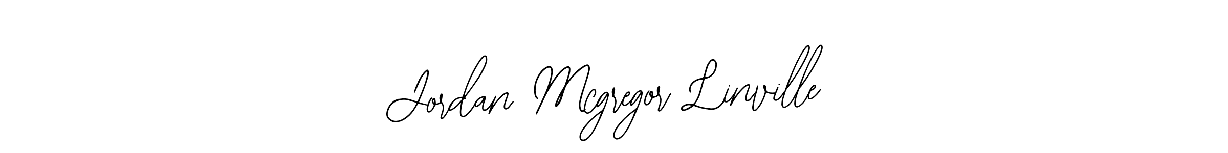 It looks lik you need a new signature style for name Jordan Mcgregor Linville. Design unique handwritten (Bearetta-2O07w) signature with our free signature maker in just a few clicks. Jordan Mcgregor Linville signature style 12 images and pictures png
