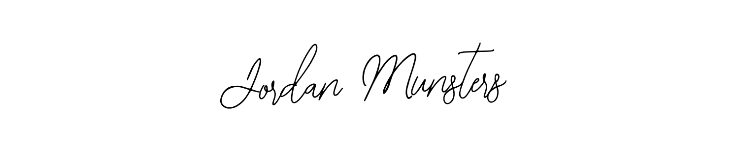 You should practise on your own different ways (Bearetta-2O07w) to write your name (Jordan Munsters) in signature. don't let someone else do it for you. Jordan Munsters signature style 12 images and pictures png