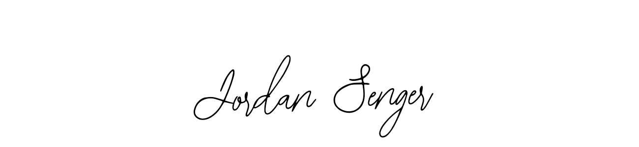 Jordan Senger stylish signature style. Best Handwritten Sign (Bearetta-2O07w) for my name. Handwritten Signature Collection Ideas for my name Jordan Senger. Jordan Senger signature style 12 images and pictures png