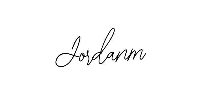 Design your own signature with our free online signature maker. With this signature software, you can create a handwritten (Bearetta-2O07w) signature for name Jordanm. Jordanm signature style 12 images and pictures png