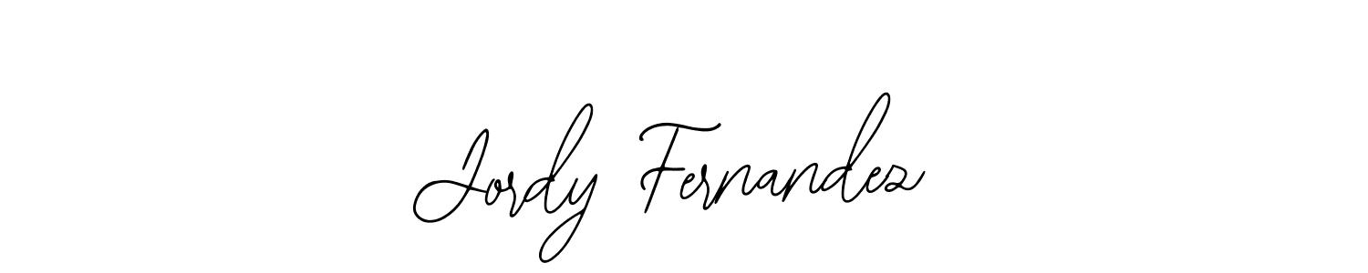 This is the best signature style for the Jordy Fernandez name. Also you like these signature font (Bearetta-2O07w). Mix name signature. Jordy Fernandez signature style 12 images and pictures png