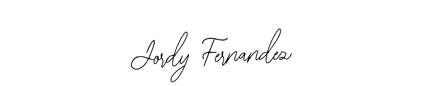 Similarly Bearetta-2O07w is the best handwritten signature design. Signature creator online .You can use it as an online autograph creator for name Jordy Fernandez. Jordy Fernandez signature style 12 images and pictures png
