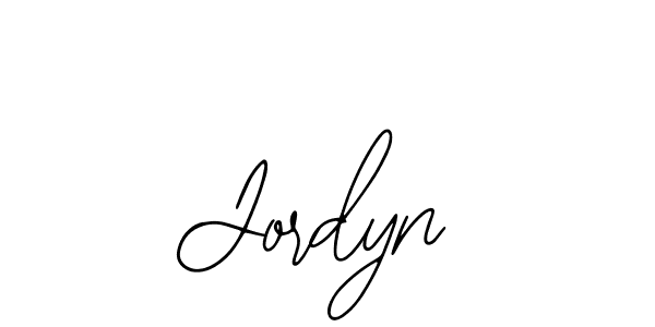 The best way (Bearetta-2O07w) to make a short signature is to pick only two or three words in your name. The name Jordyn include a total of six letters. For converting this name. Jordyn signature style 12 images and pictures png