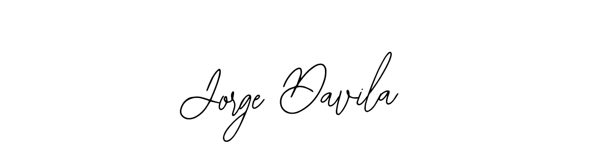 How to make Jorge Davila signature? Bearetta-2O07w is a professional autograph style. Create handwritten signature for Jorge Davila name. Jorge Davila signature style 12 images and pictures png