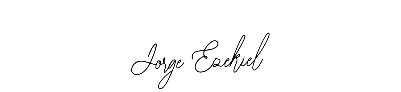 Jorge Ezekiel stylish signature style. Best Handwritten Sign (Bearetta-2O07w) for my name. Handwritten Signature Collection Ideas for my name Jorge Ezekiel. Jorge Ezekiel signature style 12 images and pictures png