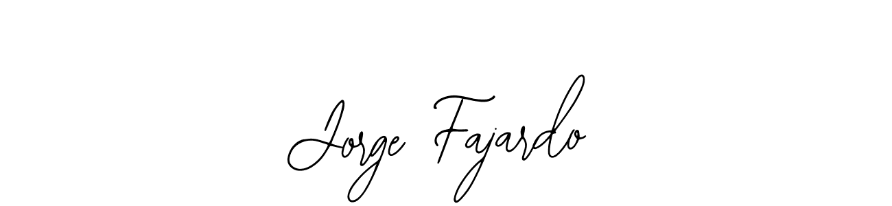 How to make Jorge Fajardo signature? Bearetta-2O07w is a professional autograph style. Create handwritten signature for Jorge Fajardo name. Jorge Fajardo signature style 12 images and pictures png
