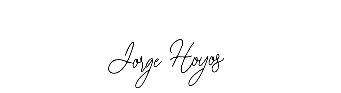 The best way (Bearetta-2O07w) to make a short signature is to pick only two or three words in your name. The name Jorge Hoyos include a total of six letters. For converting this name. Jorge Hoyos signature style 12 images and pictures png