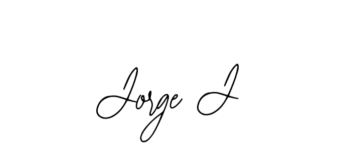 How to Draw Jorge J signature style? Bearetta-2O07w is a latest design signature styles for name Jorge J. Jorge J signature style 12 images and pictures png