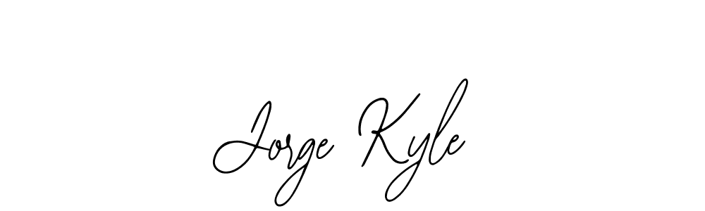 Best and Professional Signature Style for Jorge Kyle. Bearetta-2O07w Best Signature Style Collection. Jorge Kyle signature style 12 images and pictures png