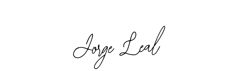 Similarly Bearetta-2O07w is the best handwritten signature design. Signature creator online .You can use it as an online autograph creator for name Jorge Leal. Jorge Leal signature style 12 images and pictures png
