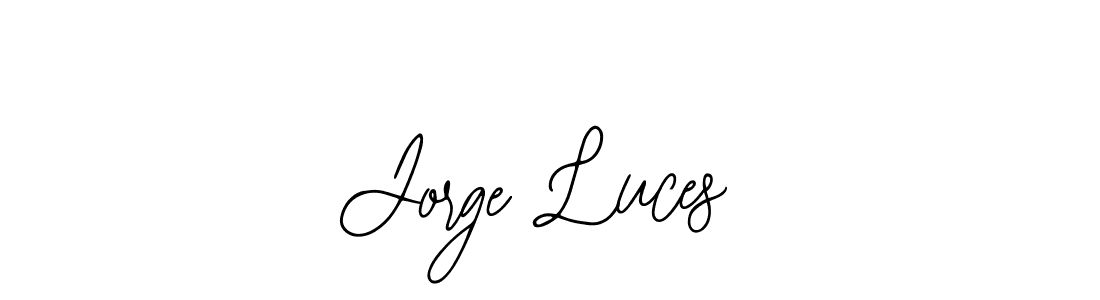 It looks lik you need a new signature style for name Jorge Luces. Design unique handwritten (Bearetta-2O07w) signature with our free signature maker in just a few clicks. Jorge Luces signature style 12 images and pictures png