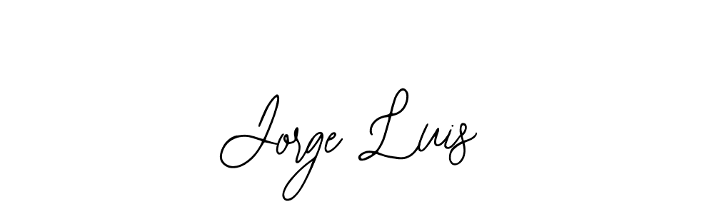 Make a beautiful signature design for name Jorge Luis. Use this online signature maker to create a handwritten signature for free. Jorge Luis signature style 12 images and pictures png