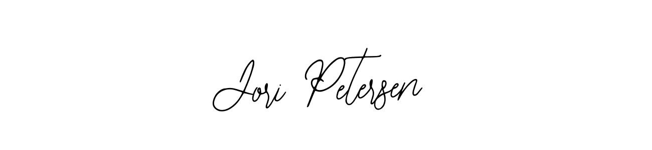 Make a beautiful signature design for name Jori Petersen. Use this online signature maker to create a handwritten signature for free. Jori Petersen signature style 12 images and pictures png