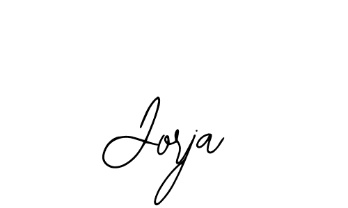 Design your own signature with our free online signature maker. With this signature software, you can create a handwritten (Bearetta-2O07w) signature for name Jorja. Jorja signature style 12 images and pictures png