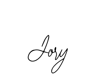 Design your own signature with our free online signature maker. With this signature software, you can create a handwritten (Bearetta-2O07w) signature for name Jory. Jory signature style 12 images and pictures png