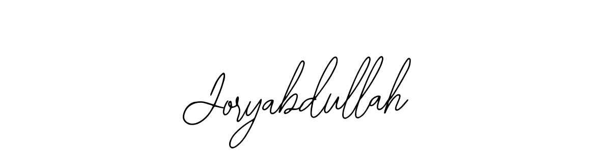 Also we have Joryabdullah name is the best signature style. Create professional handwritten signature collection using Bearetta-2O07w autograph style. Joryabdullah signature style 12 images and pictures png