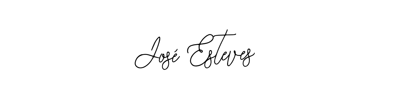 Create a beautiful signature design for name José Esteves. With this signature (Bearetta-2O07w) fonts, you can make a handwritten signature for free. José Esteves signature style 12 images and pictures png