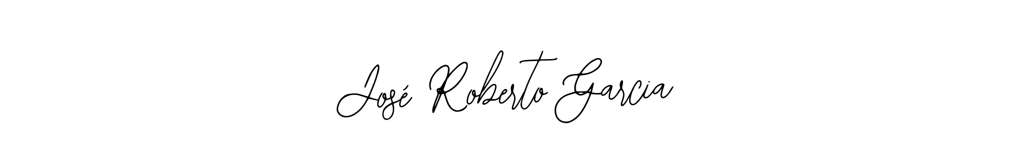 Use a signature maker to create a handwritten signature online. With this signature software, you can design (Bearetta-2O07w) your own signature for name José Roberto Garcia. José Roberto Garcia signature style 12 images and pictures png