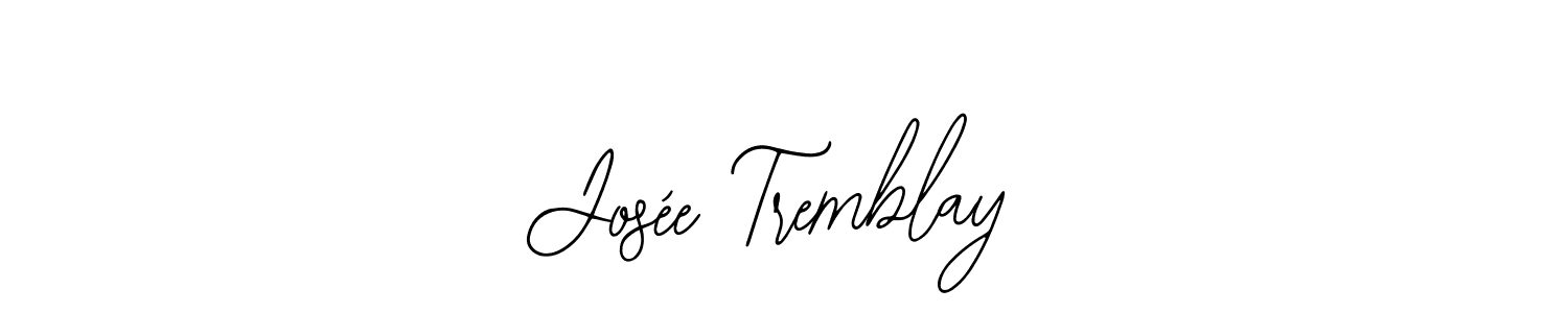 Similarly Bearetta-2O07w is the best handwritten signature design. Signature creator online .You can use it as an online autograph creator for name Josée Tremblay. Josée Tremblay signature style 12 images and pictures png