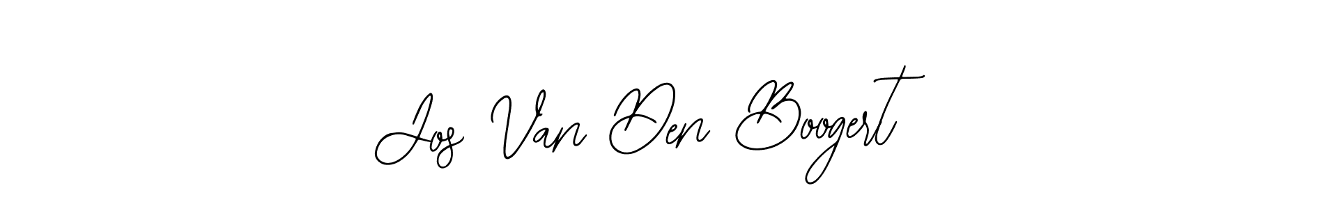 How to make Jos Van Den Boogert name signature. Use Bearetta-2O07w style for creating short signs online. This is the latest handwritten sign. Jos Van Den Boogert signature style 12 images and pictures png