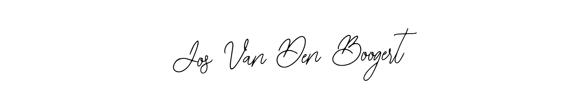 How to make Jos Van Den Boogert name signature. Use Bearetta-2O07w style for creating short signs online. This is the latest handwritten sign. Jos Van Den Boogert signature style 12 images and pictures png