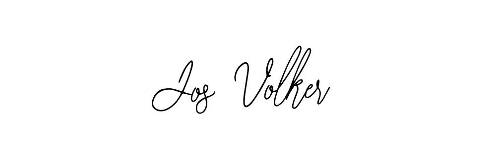 Use a signature maker to create a handwritten signature online. With this signature software, you can design (Bearetta-2O07w) your own signature for name Jos Volker. Jos Volker signature style 12 images and pictures png