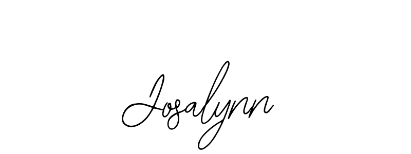 How to make Josalynn name signature. Use Bearetta-2O07w style for creating short signs online. This is the latest handwritten sign. Josalynn signature style 12 images and pictures png