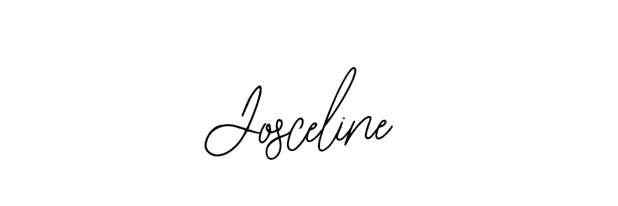 You should practise on your own different ways (Bearetta-2O07w) to write your name (Josceline) in signature. don't let someone else do it for you. Josceline signature style 12 images and pictures png