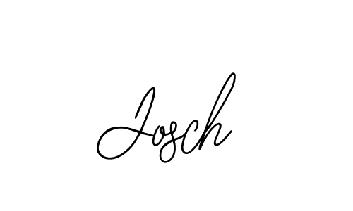 Josch stylish signature style. Best Handwritten Sign (Bearetta-2O07w) for my name. Handwritten Signature Collection Ideas for my name Josch. Josch signature style 12 images and pictures png