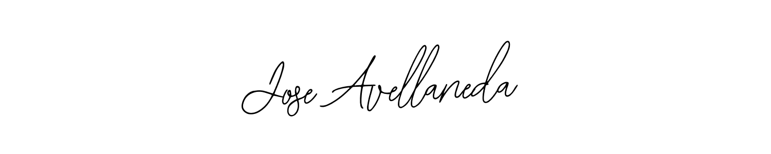 Use a signature maker to create a handwritten signature online. With this signature software, you can design (Bearetta-2O07w) your own signature for name Jose Avellaneda. Jose Avellaneda signature style 12 images and pictures png
