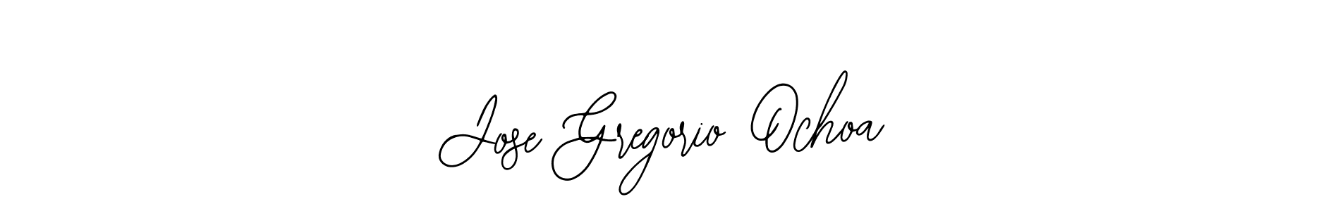 Make a beautiful signature design for name Jose Gregorio Ochoa. With this signature (Bearetta-2O07w) style, you can create a handwritten signature for free. Jose Gregorio Ochoa signature style 12 images and pictures png