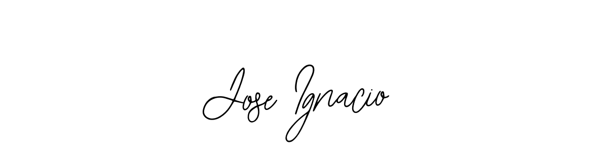 The best way (Bearetta-2O07w) to make a short signature is to pick only two or three words in your name. The name Jose Ignacio include a total of six letters. For converting this name. Jose Ignacio signature style 12 images and pictures png