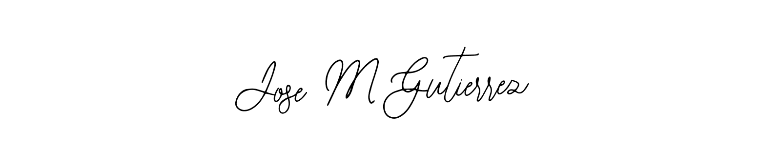 Also You can easily find your signature by using the search form. We will create Jose M Gutierrez name handwritten signature images for you free of cost using Bearetta-2O07w sign style. Jose M Gutierrez signature style 12 images and pictures png