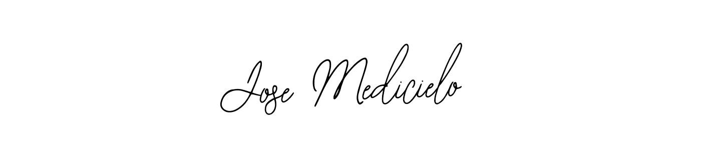 How to make Jose Medicielo signature? Bearetta-2O07w is a professional autograph style. Create handwritten signature for Jose Medicielo name. Jose Medicielo signature style 12 images and pictures png