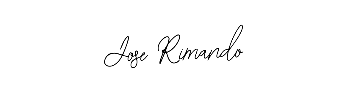 Jose Rimando stylish signature style. Best Handwritten Sign (Bearetta-2O07w) for my name. Handwritten Signature Collection Ideas for my name Jose Rimando. Jose Rimando signature style 12 images and pictures png