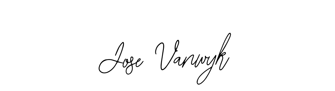 Jose Vanwyk stylish signature style. Best Handwritten Sign (Bearetta-2O07w) for my name. Handwritten Signature Collection Ideas for my name Jose Vanwyk. Jose Vanwyk signature style 12 images and pictures png