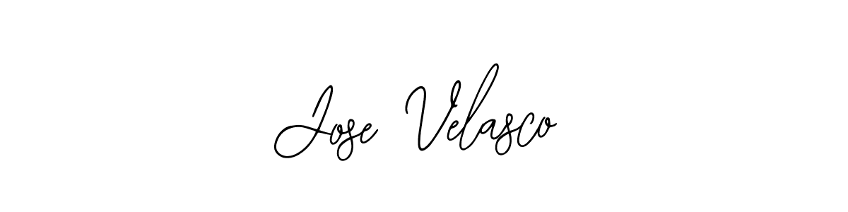 Design your own signature with our free online signature maker. With this signature software, you can create a handwritten (Bearetta-2O07w) signature for name Jose Velasco. Jose Velasco signature style 12 images and pictures png