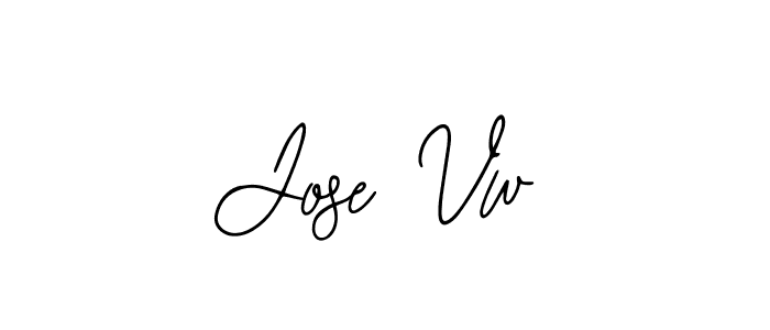 Make a beautiful signature design for name Jose Vw. With this signature (Bearetta-2O07w) style, you can create a handwritten signature for free. Jose Vw signature style 12 images and pictures png