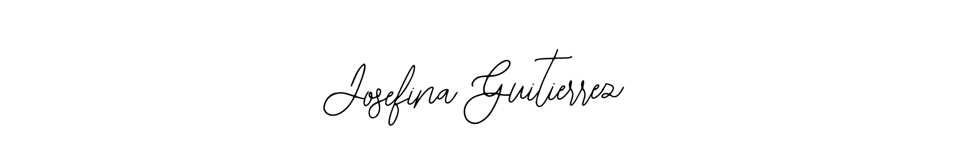 How to make Josefina Guitierrez signature? Bearetta-2O07w is a professional autograph style. Create handwritten signature for Josefina Guitierrez name. Josefina Guitierrez signature style 12 images and pictures png