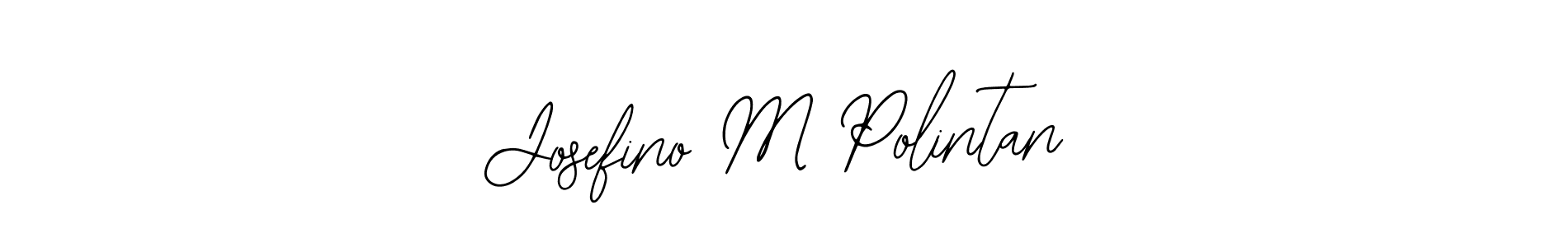 It looks lik you need a new signature style for name Josefino M Polintan. Design unique handwritten (Bearetta-2O07w) signature with our free signature maker in just a few clicks. Josefino M Polintan signature style 12 images and pictures png