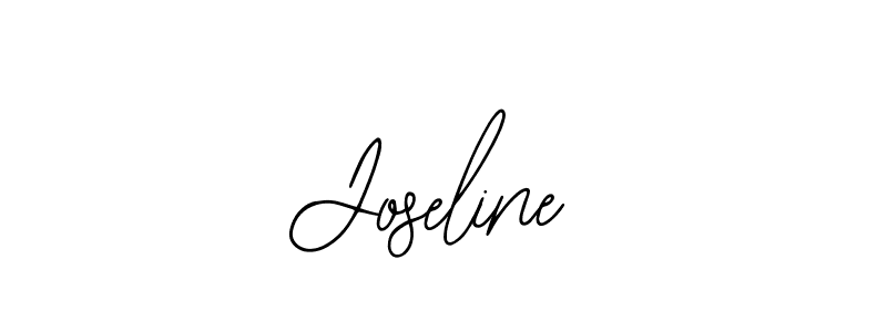 Design your own signature with our free online signature maker. With this signature software, you can create a handwritten (Bearetta-2O07w) signature for name Joseline. Joseline signature style 12 images and pictures png